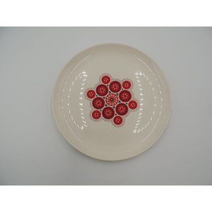 STEUBENVILLE POTTERY BY IRENE PASINSKI BANDANA PATTERN PLATE 1960s